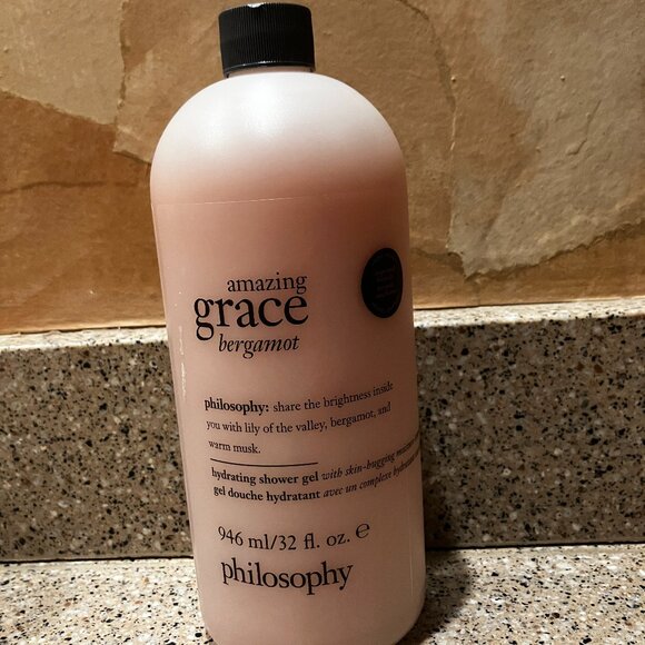 Philosophy Amazing Grace Bergamot Bath Shower Gelee! Jumbo
